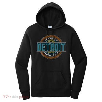 Detroit Emblem Since 1707 Women's Hoodie