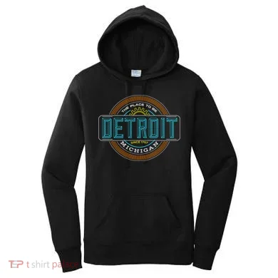 Detroit Emblem Since 1707 Women's Hoodie