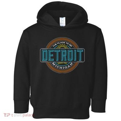 Detroit Emblem Since 1707 Toddler Hoodie