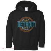Detroit Emblem Since 1707 Toddler Hoodie thumb 0