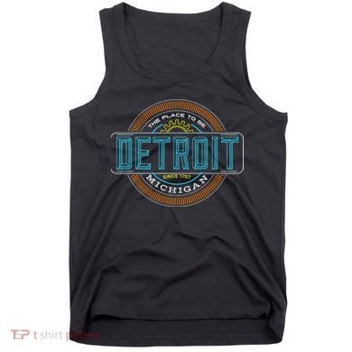 Detroit Emblem Since 1707 Tank Top