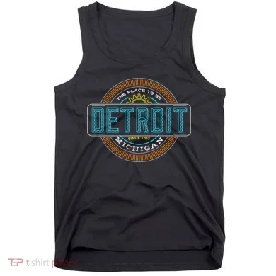 Detroit Emblem Since 1707 Tank Top