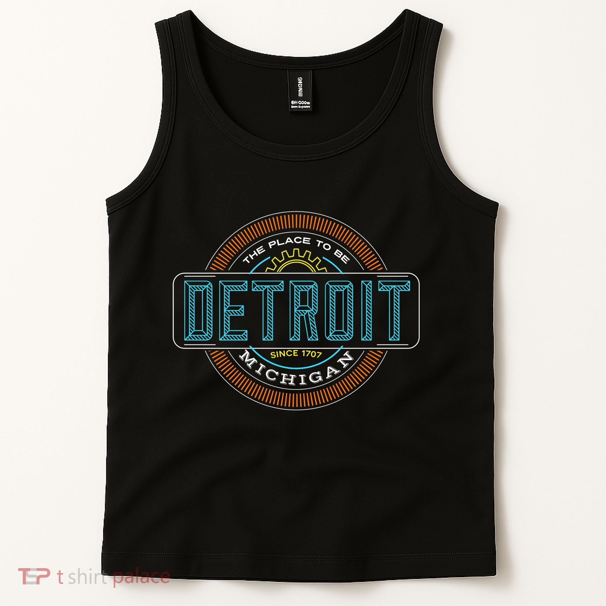 Detroit Emblem Since 1707 Tank Top