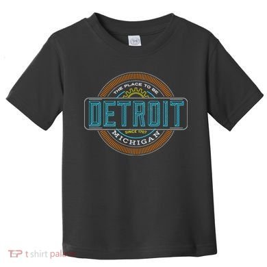 Detroit Emblem Since 1707 Toddler T-Shirt