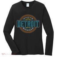 Detroit Emblem Since 1707 Women's Long Sleeve Shirt thumb 0