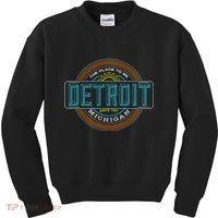 Detroit Emblem Since 1707 Kids Sweatshirt thumb 0