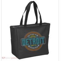 Detroit Emblem Since 1707 Tote Bag thumb 2