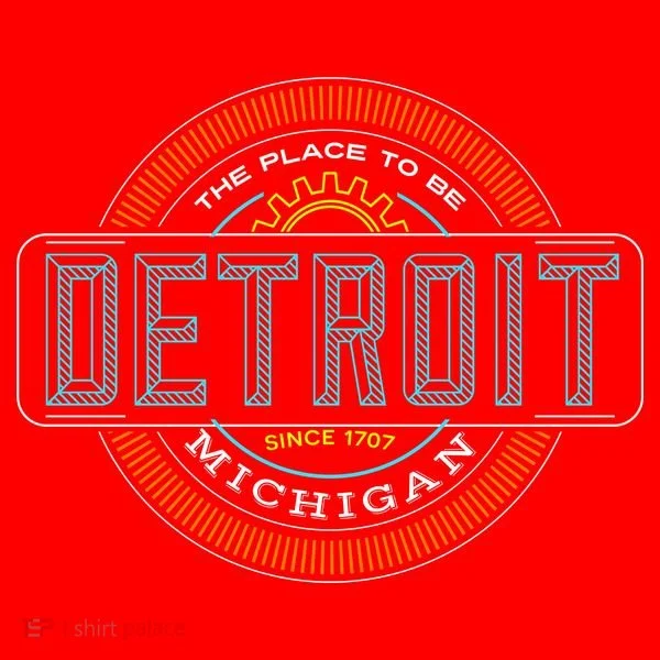 Detroit Emblem Since 1707 Santa Hat
