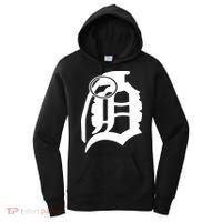 Detroit English D Grenade Michigan Logo Women's Hoodie thumb 0