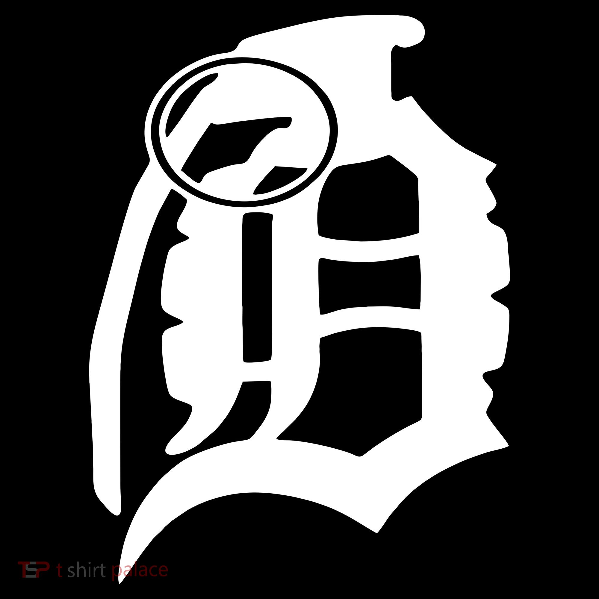 Detroit English D Grenade Michigan Logo Women's Hoodie