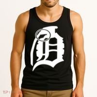 Detroit English D Grenade Michigan Logo Tank Top thumb 3