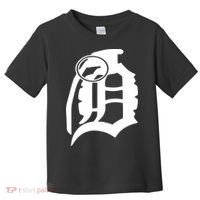 Detroit English D Grenade Michigan Logo Toddler T-Shirt thumb 0