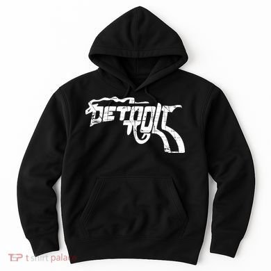 Detroit Gun n Smoke Revolver Hoodie