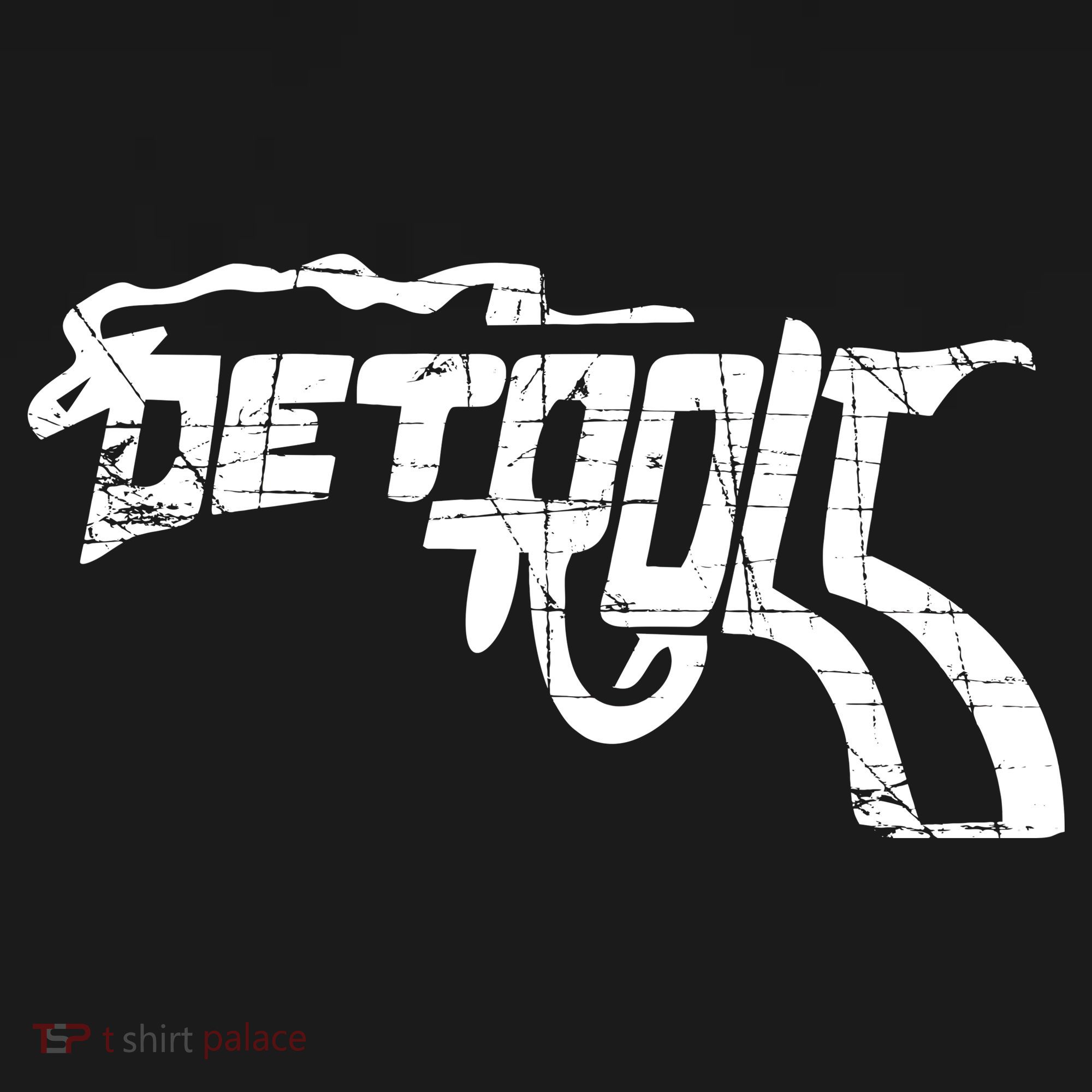 Detroit Gun n Smoke Revolver Mousepad