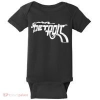 Detroit Gun n Smoke Revolver Baby Bodysuit thumb 0