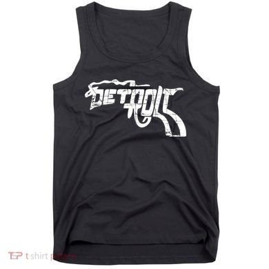 Detroit Gun n Smoke Revolver Tank Top