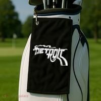 Detroit Gun n Smoke Revolver Golf Towel thumb 2