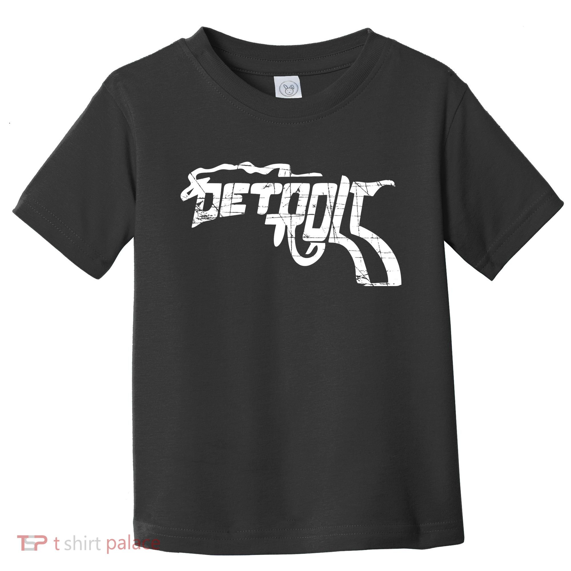 Detroit Gun n Smoke Revolver Toddler T-Shirt