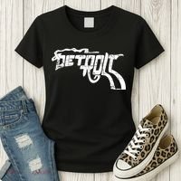 Detroit Gun n Smoke Revolver Women's T-Shirt thumb 3