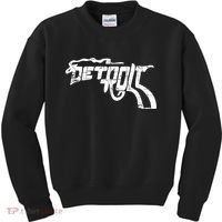 Detroit Gun n Smoke Revolver Kids Sweatshirt thumb 0