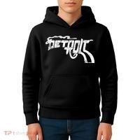 Detroit Gun n Smoke Revolver Kids Hoodie thumb 4
