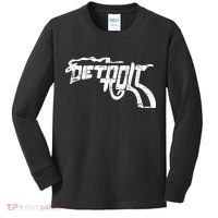 Detroit Gun n Smoke Revolver Kids Long Sleeve Shirt thumb 0
