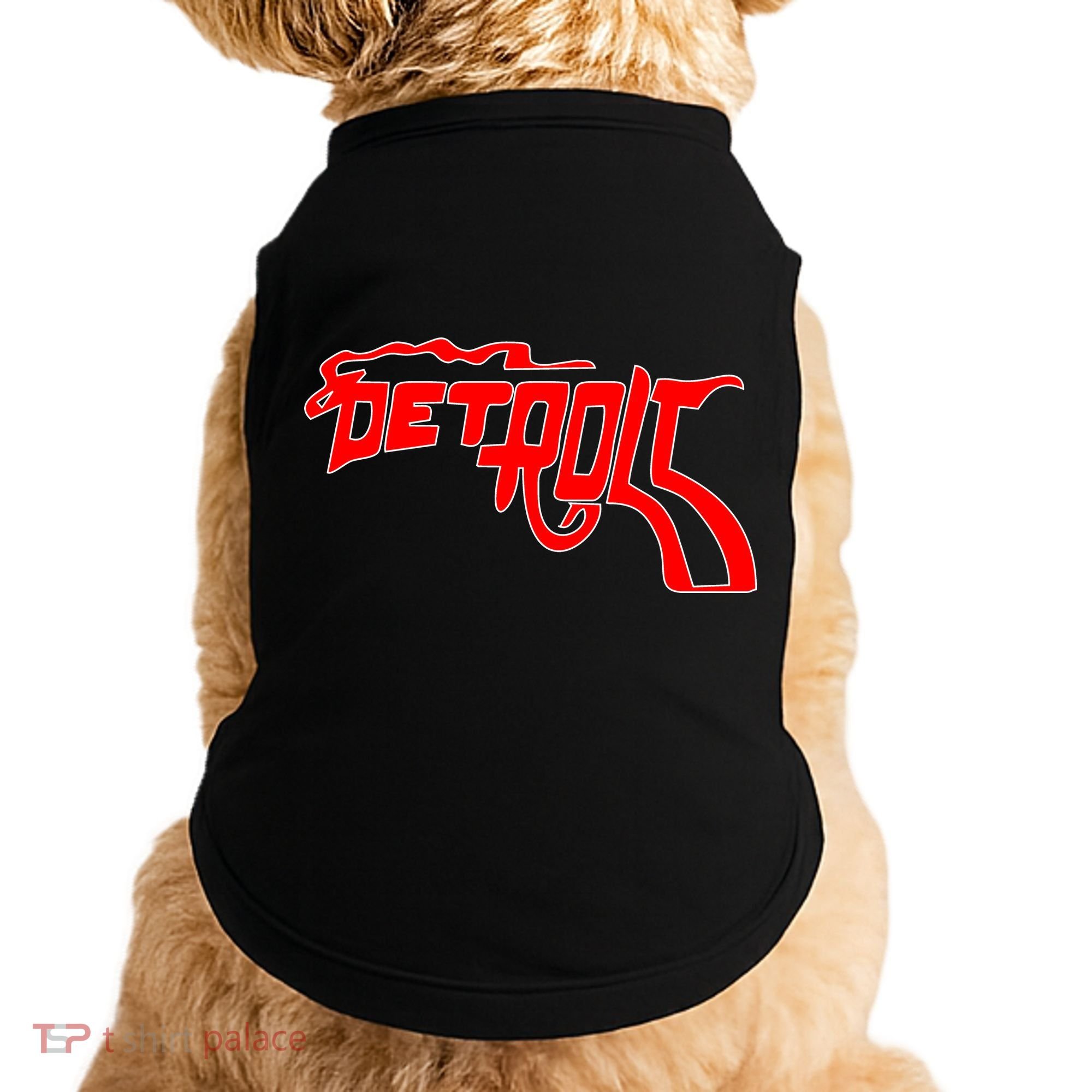 Detroit Gun Smoke Revolver Doggie Tank