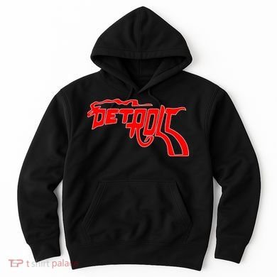 Detroit Gun Smoke Revolver Hoodie