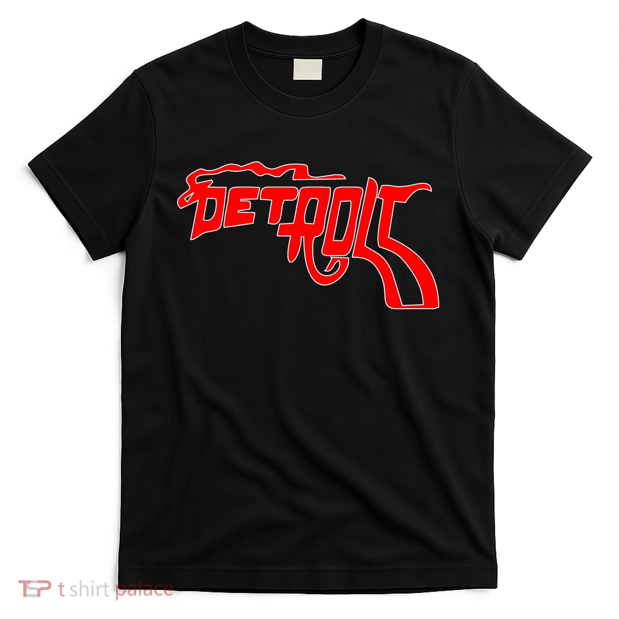 Detroit Gun Smoke Revolver T-Shirt