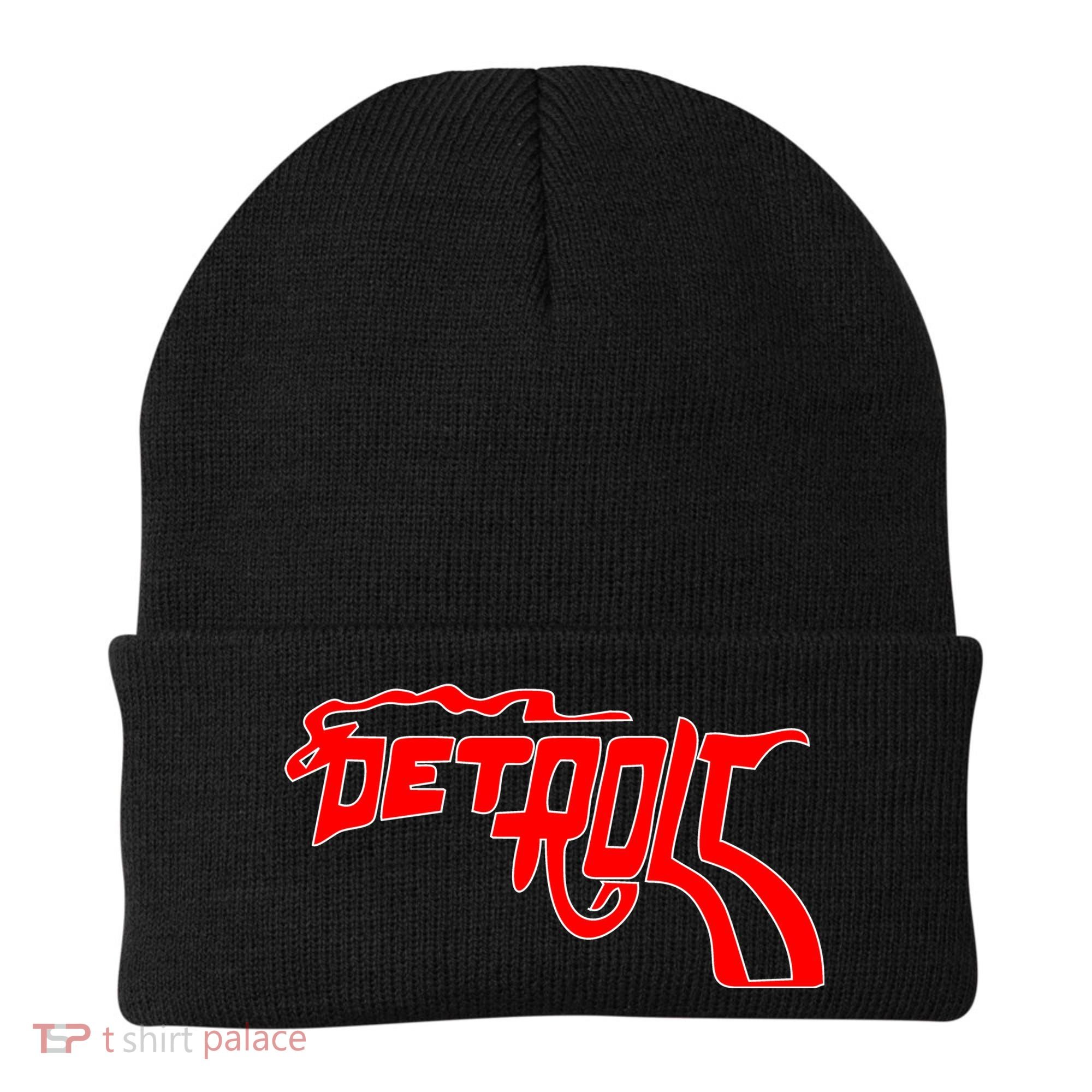 Detroit Gun Smoke Revolver Beanie