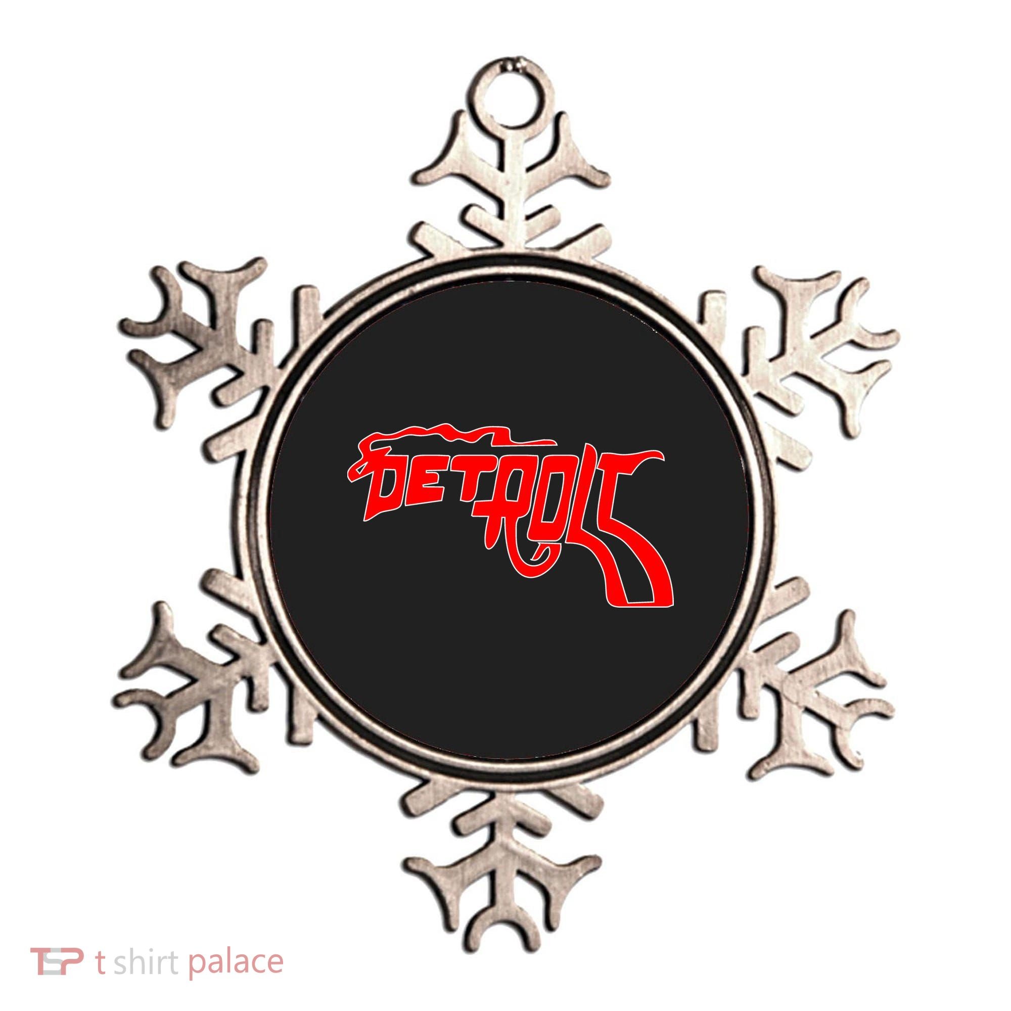 Detroit Gun Smoke Revolver Ornament
