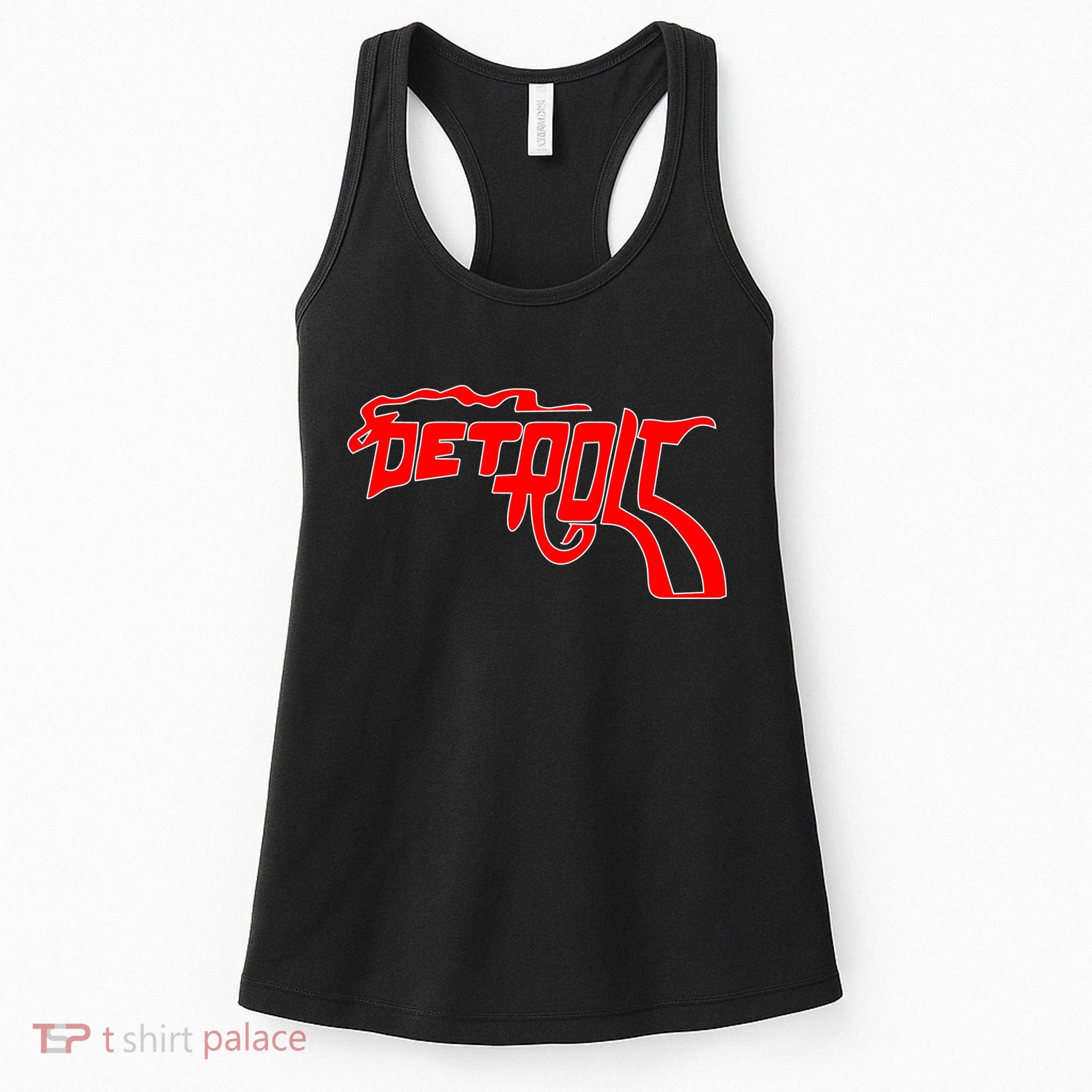 Detroit Gun Smoke Revolver Women's Tank Top
