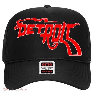 Detroit Gun Smoke Revolver Hat