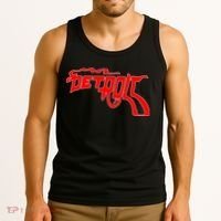 Detroit Gun Smoke Revolver Tank Top thumb 3