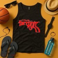 Detroit Gun Smoke Revolver Tank Top thumb 4