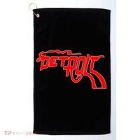 Detroit Gun Smoke Revolver Golf Towel thumb 0