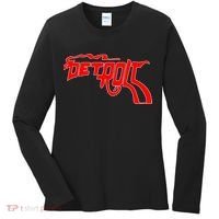 Detroit Gun Smoke Revolver Women's Long Sleeve Shirt thumb 0