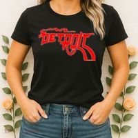 Detroit Gun Smoke Revolver Women's T-Shirt thumb 2