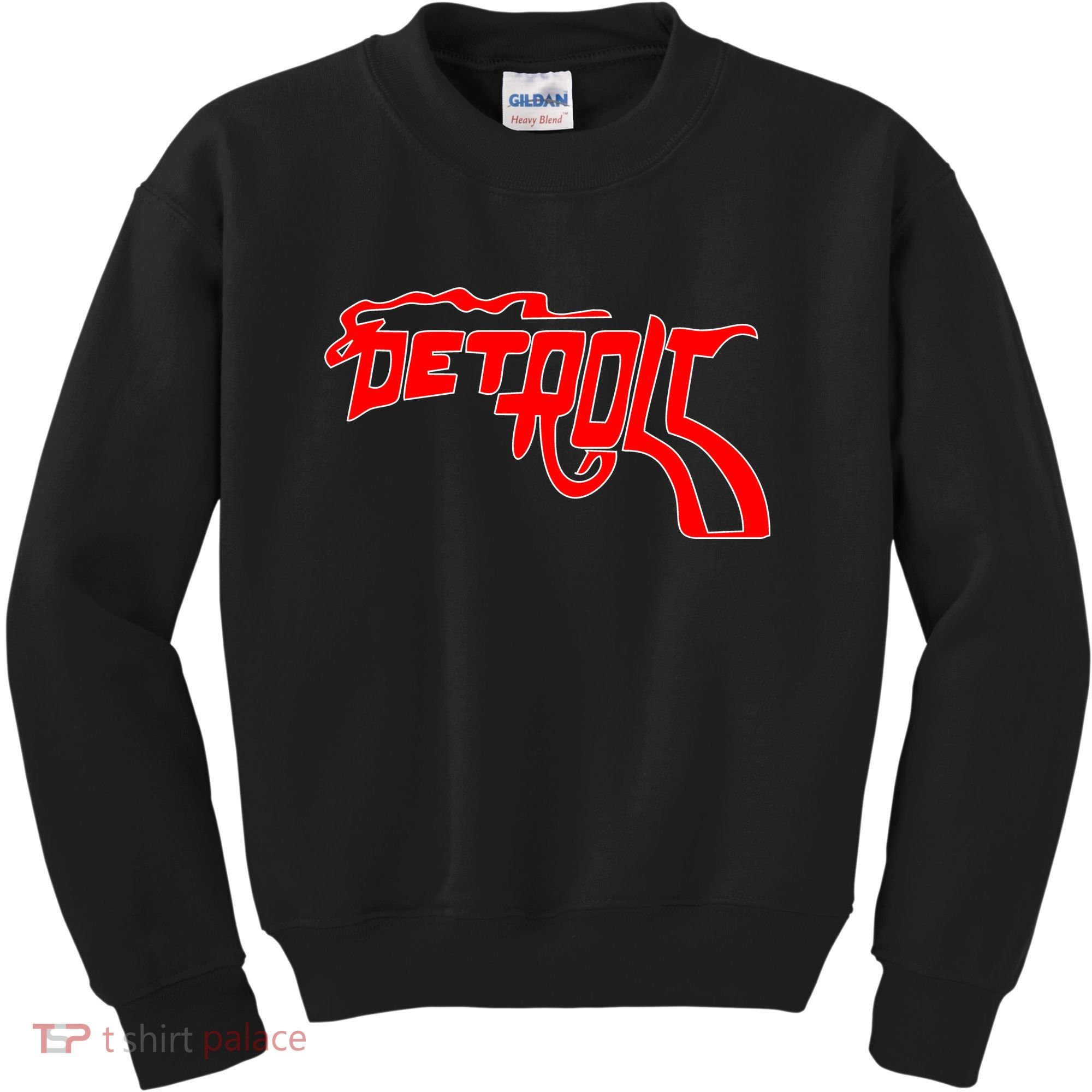 Detroit Gun Smoke Revolver Kids Sweatshirt