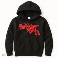Detroit Gun Smoke Revolver Kids Hoodie thumb 0