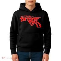 Detroit Gun Smoke Revolver Kids Hoodie thumb 4