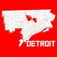 Detroit Illustration Map Hat thumb 2