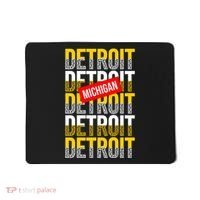 Detroit Michigan Typography Mousepad thumb 0