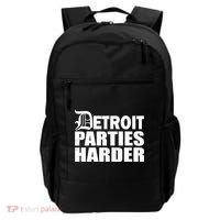 Detroit Parties Harder Backpack thumb 0