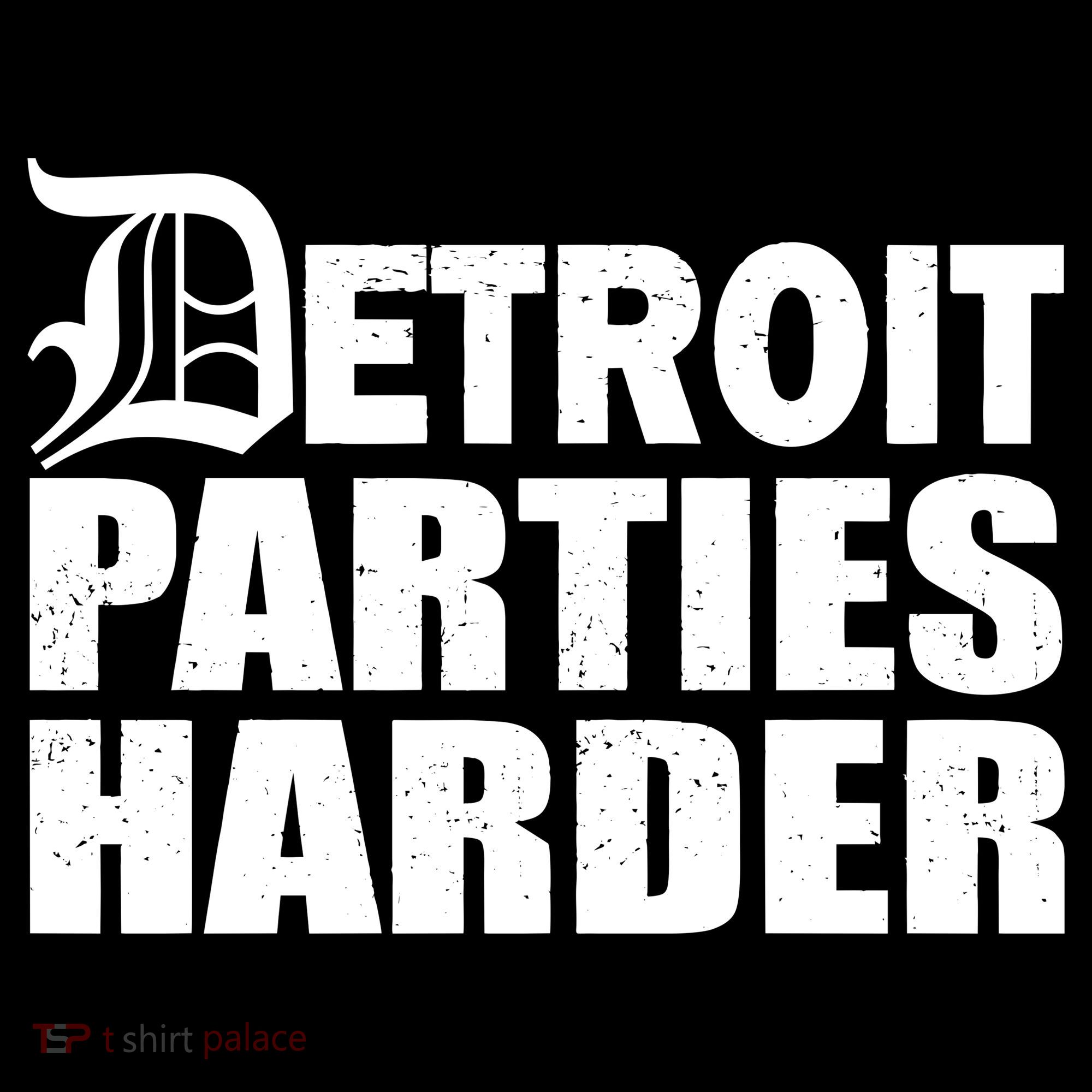 Detroit Parties Harder Bucket Hat