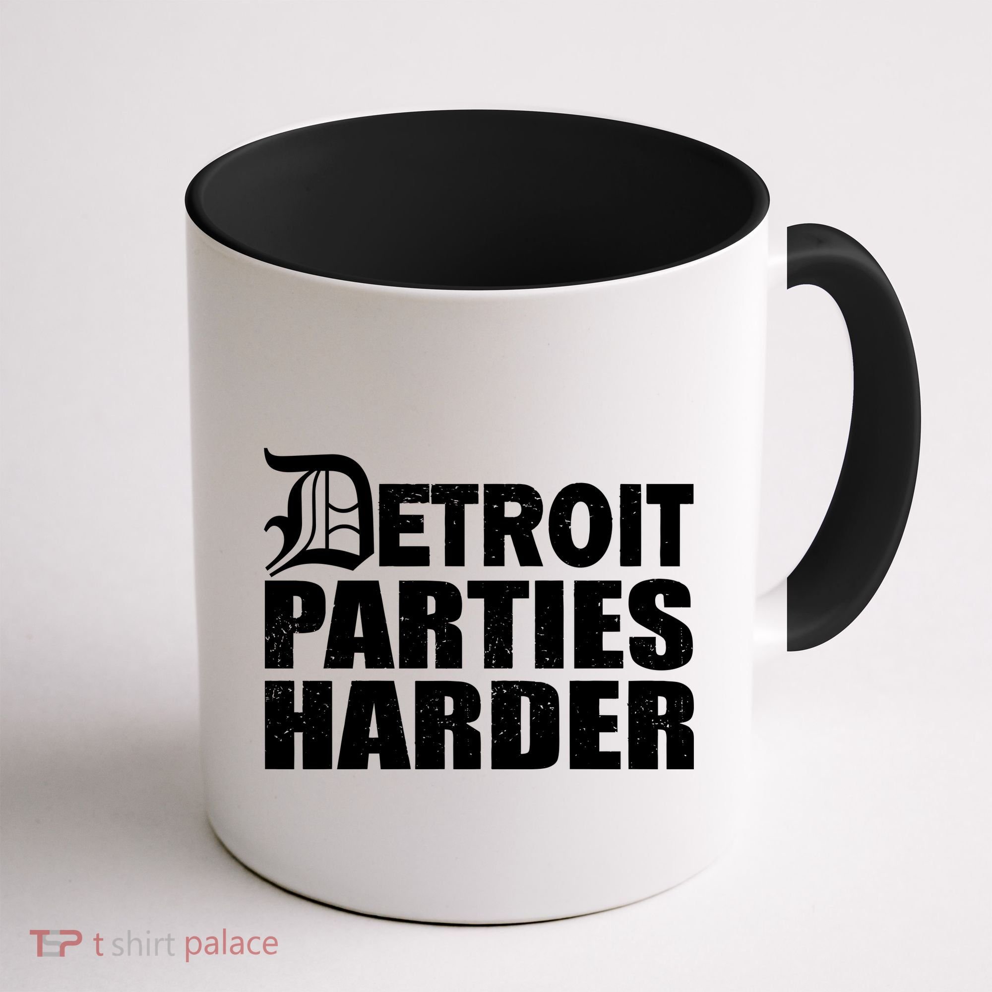 Detroit Parties Harder Coffee Mug