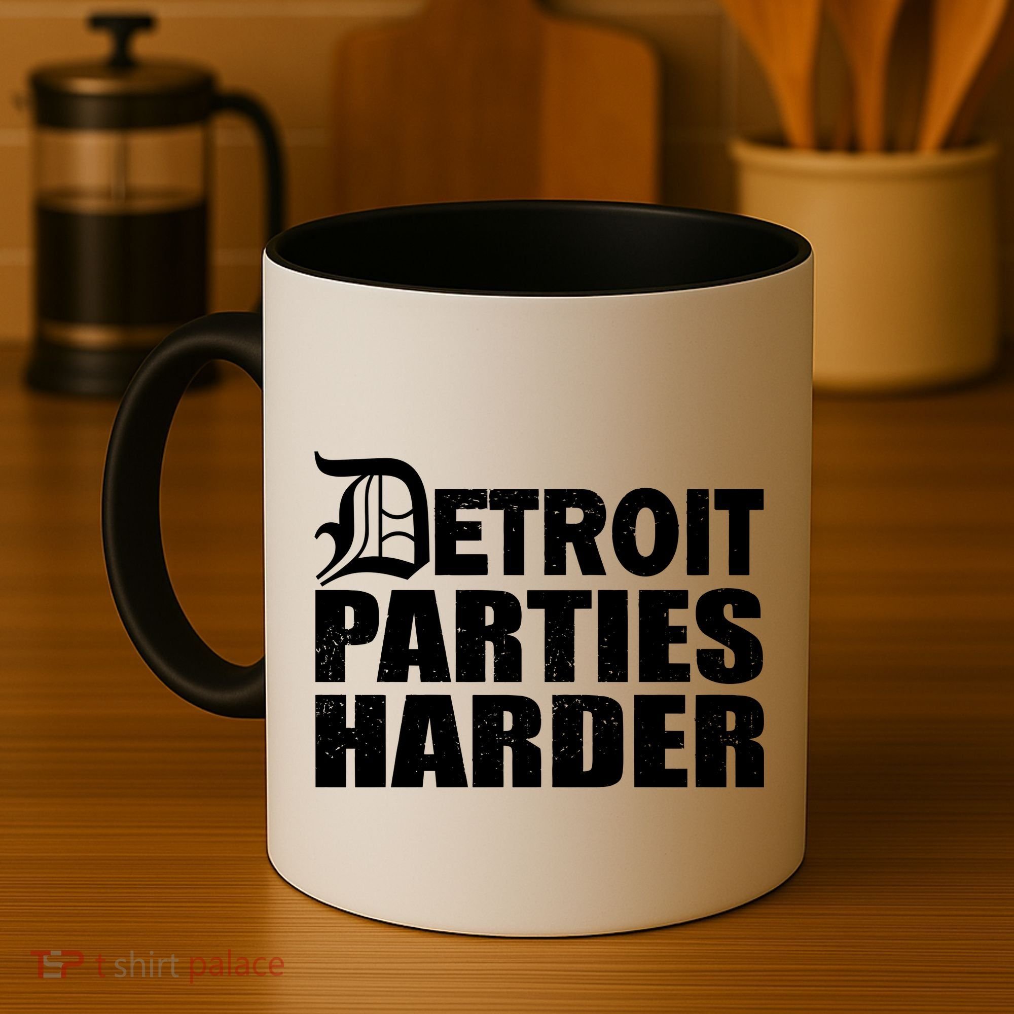 Detroit Parties Harder Coffee Mug