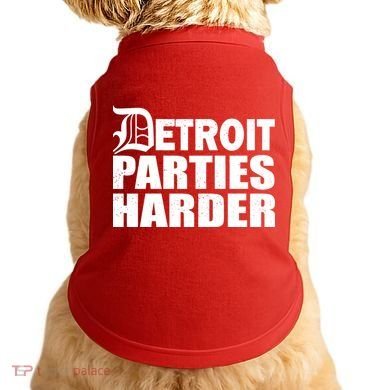 Detroit Parties Harder Doggie Tank
