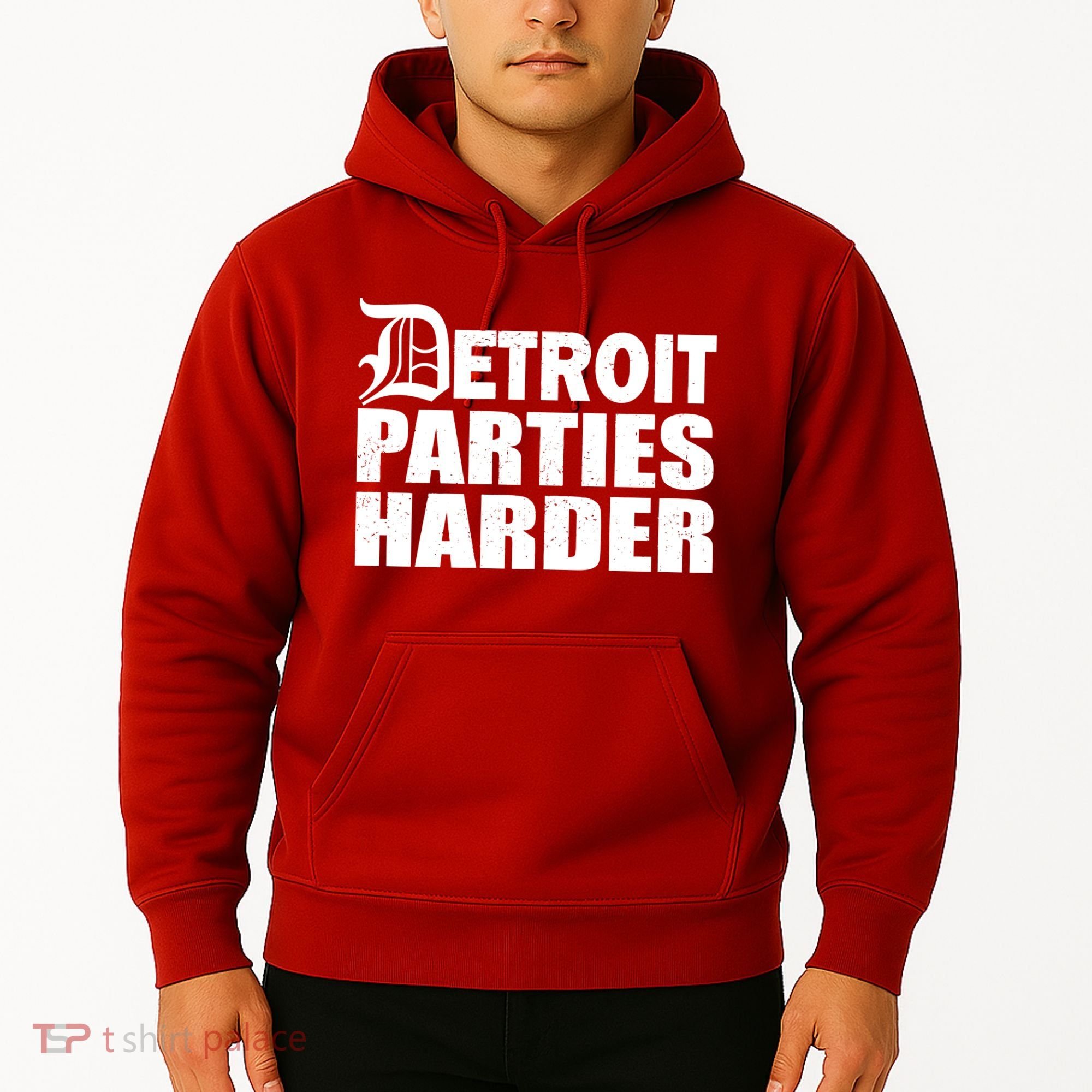 Detroit Parties Harder Hoodie