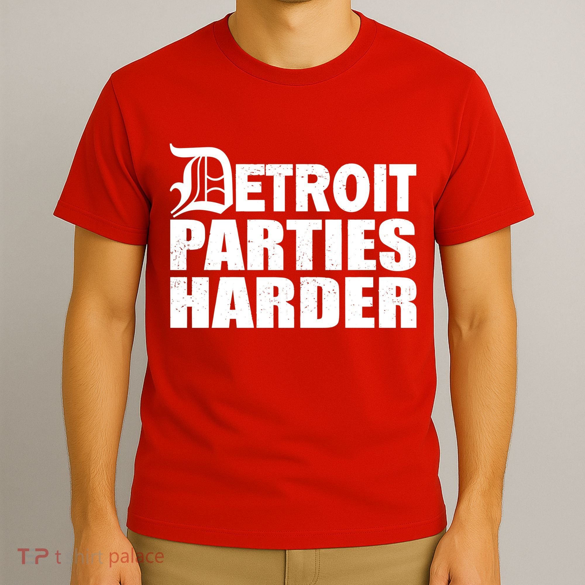 Detroit Parties Harder T-Shirt